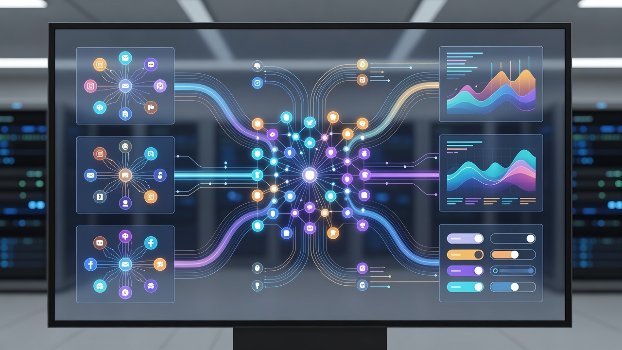 AI Copywriting Workflow Automation Interface for Cross Channel Marketing Campaigns